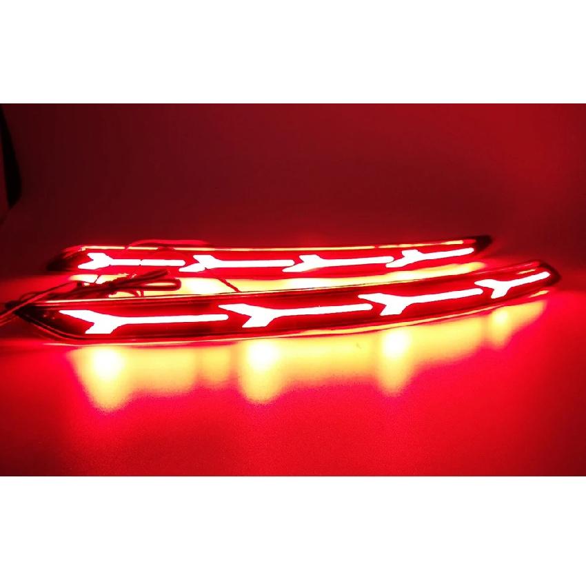 For Hyundai Elantra 2016 2017 2018 2019 2020 Car LED Reflector Light Rear Light Brake Lamp Taillight Back Fog Light Warning