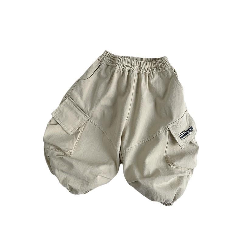 Spring 2025 Children's Cotton Cargo Pants - Trendy, Casual Style for Boys & Girls. Toddler & Baby Japanese-Korean Design.