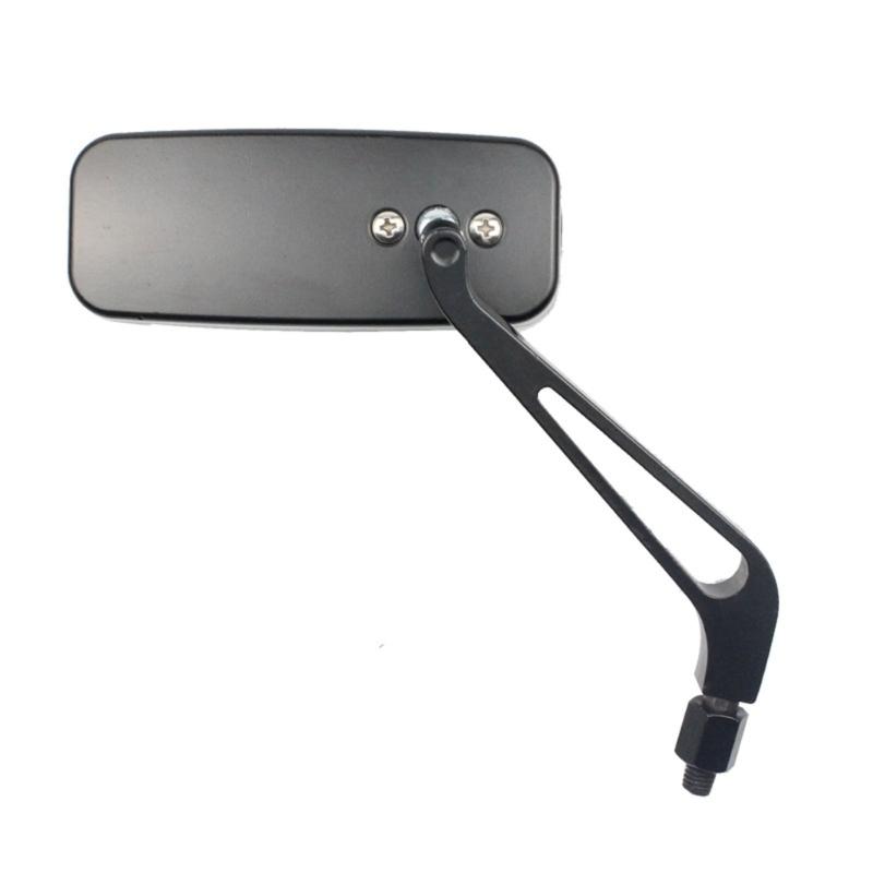 1 Pair Adjustable Motorcycle Mirrors with 360 Degree Rotating Universal Motorbike Rearview Mirrors Easy Installation