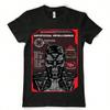 Robot Mecánico de Inteligencia Artificial Cerebros de Guerra Camiseta Unisex DTG
