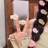 6 Piezas Pasadores para el Cabello de Niña Color Macarrón Suave Gelatina Transparente Acrílico Forma de Pez Estables Pinzas para Flequillo sin Tirones Línea Ondulada 3D Accesorios para el Cabello Fotogénicos