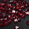 Certified Natural Red Ruby Flawless Square Cut 4 Pcs 5x5 Mm Lot Loose Gemstone Ns-173