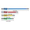 4Pcs High Hardness Alloy Steel Magnetic Spring Loaded Hexagonal Shank Screwdriver Bit For Electricians, Mechanics