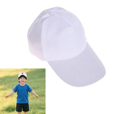 Kids Personalized Drawing Cap Washable Cotton Baseball Hat For Artistic Activities