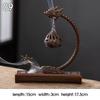 Retro Räuchergefäß Hohllegierung Hängendes Räuchergefäß Haushalt Räucherstäbchen Ornament Lotusbrenner Heim Büro Dekor Neu