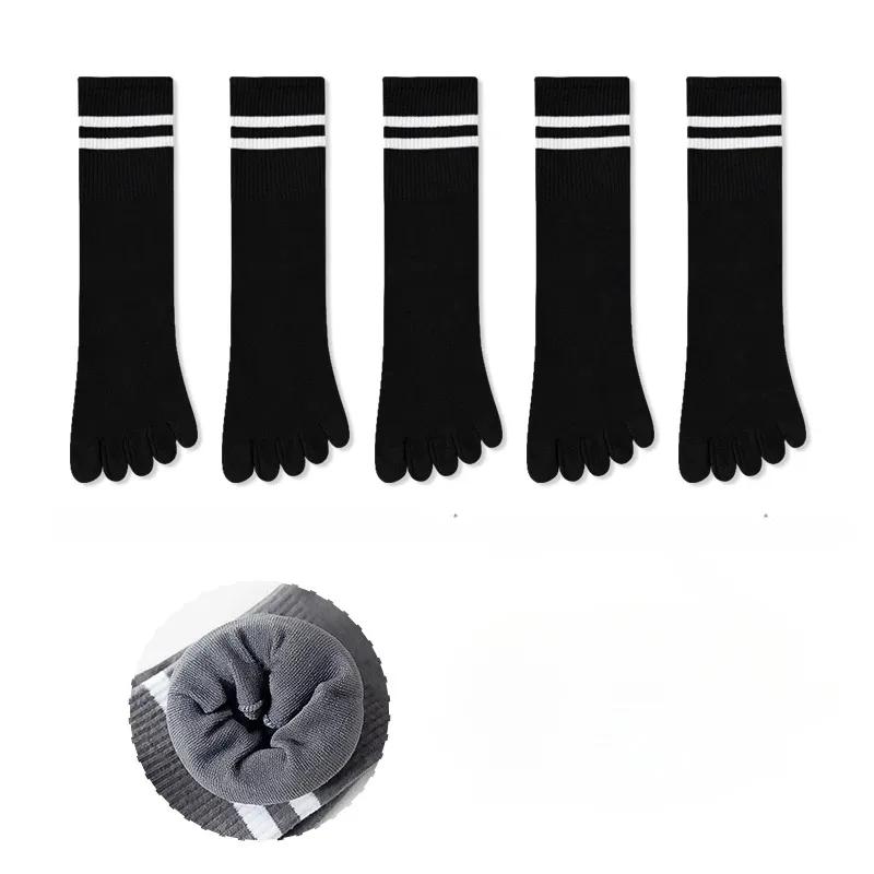 5 Pairs Anti-slip Toe Socks Women Sports Athletic Yoga Pilates Sock Autumn Spring Five Finger Socks Ladies