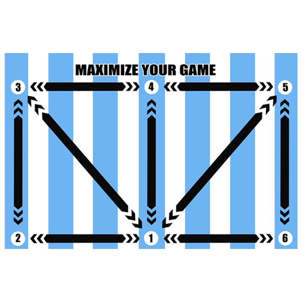 Football Mat Bedroom Area Rug Floor Mat Anti-Skid Carpet for Corner Football Field Ground for Kids Playroom Bathroom Classroom