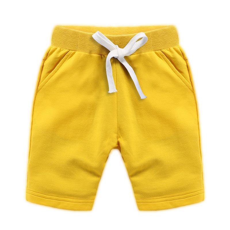 Children's Shorts Unisex Summer Cotton Baby Boys Shorts Pants Teenager Kids Boys Girls Solid Casual Shorts for 1-12Years Children Clothes
