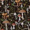 Outdoor Dekostoffe Oxford - Motiv Pilze