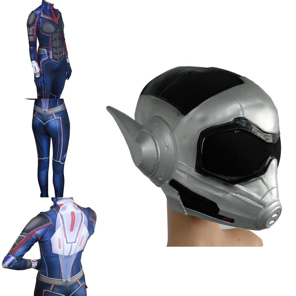 Wykwintny Obcisły Kostium Superbohatera Ant-man Wasp Cosplay Dla Dzieci I Dorosłych