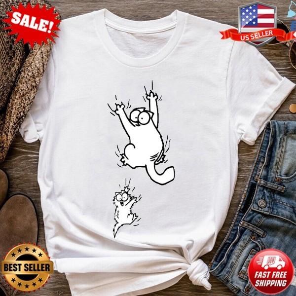 NEW Simon Lover Cat T-Shirt Cat T-Shirt Cat Lovers Unisex T-Shirt S-5XL Unisex T-Shirt
