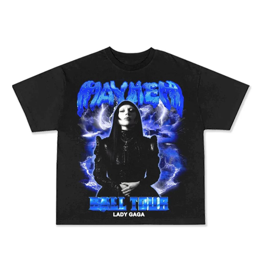 2026 Lady Gaga TShirt Women Tees Retro Lady Gaga Short Sleeve Brand Tshirt Unisex Summer Y2k Tops Mens Clothing