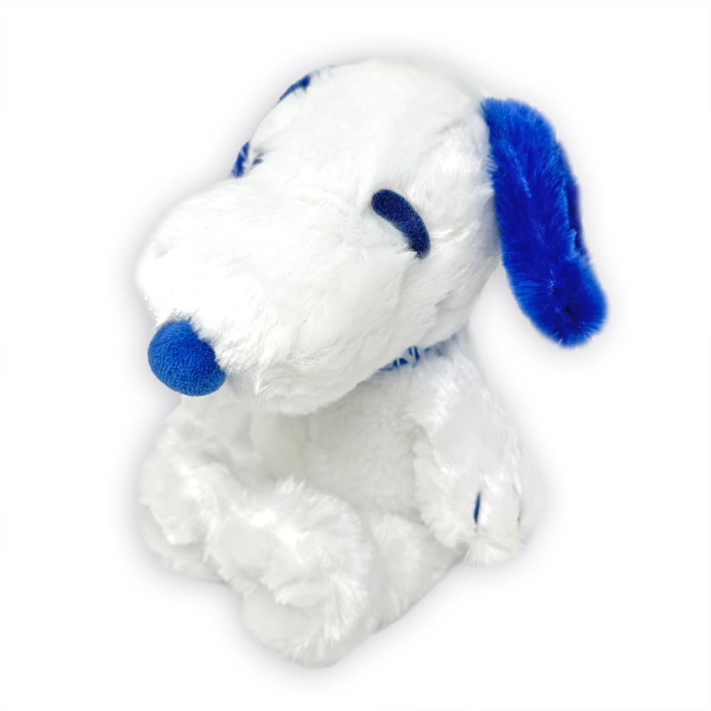 

Snoopy Refreshing Friends Fluffy Plush Toy 30cm Approx. (Blue) синий