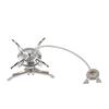 Camping Stove Burner Converter Stainless Steel Gas Cartridge Adapter Camping Stove Adapter Hiking Cookware Accessory