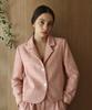 Damage Mnemonic Tweed2 Glitter Crop Pink Jacket _ Tweed2 Glitter Crop Pk Jk