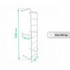 Ceiling Ladder Slim 55 Cm Eu - Mint