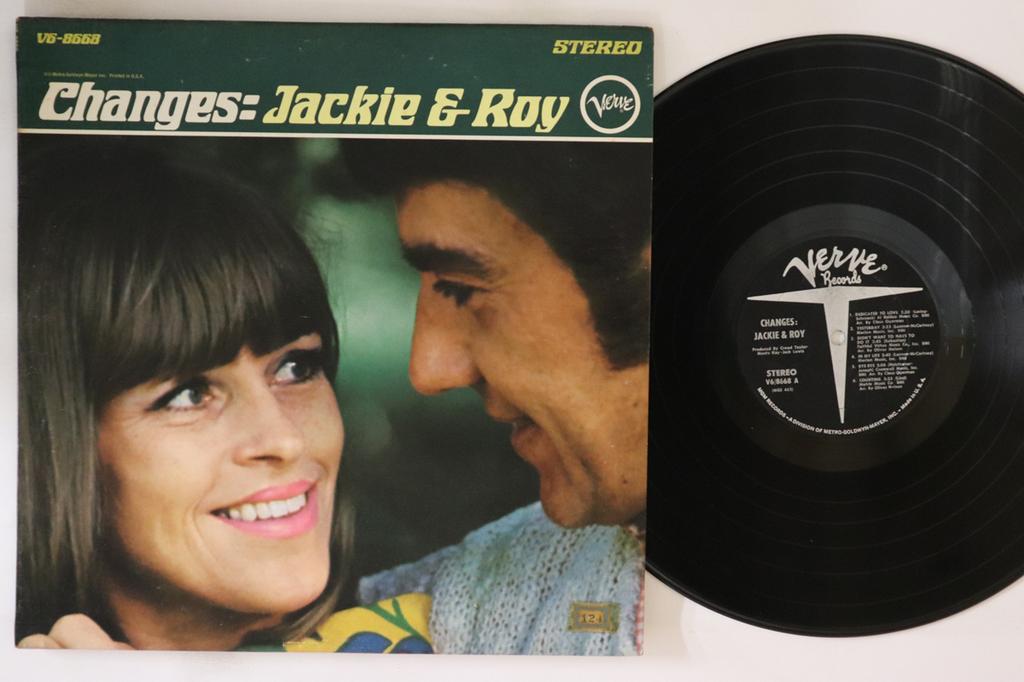 LP Record JACKIE & ROY - Changes V68668 VERVE 1966 US Jazz Used