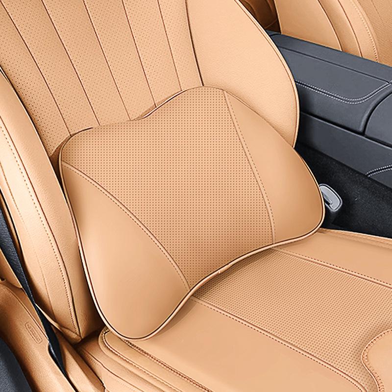 Headrest & Lumbar Support Cushion for Lynk & Co 01-09 New Energy Vehicles.