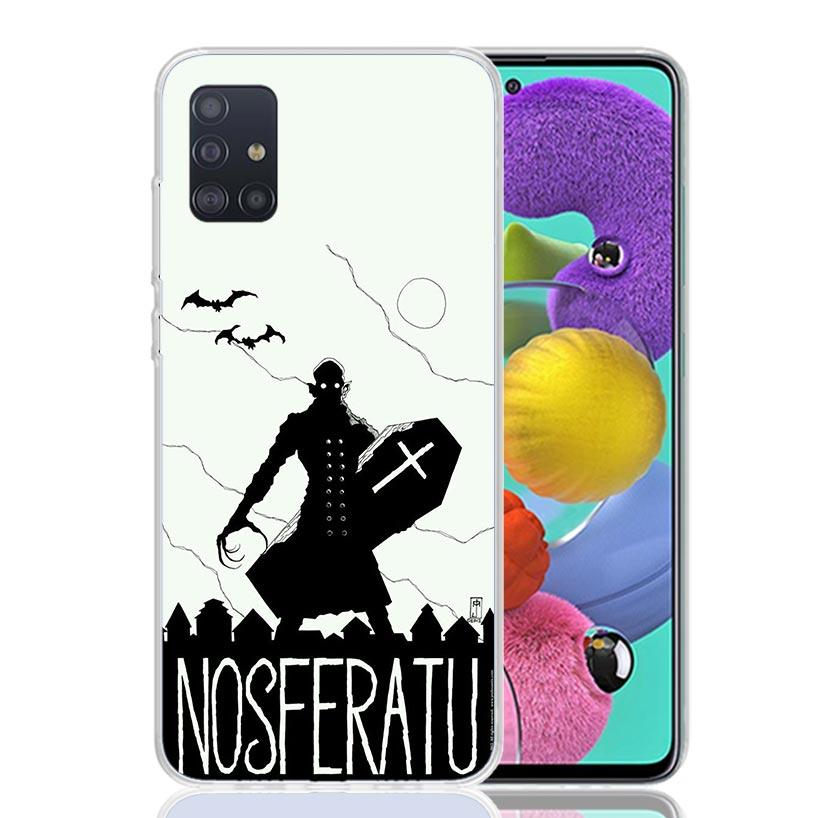 Gothic Vampire Scarlet Art Phone Case for Samsung Galaxy A52 A51 A50S A12 A22 A32 A72 A10S A30S A31 A71 Note 20 Ultra 10 Plus S1