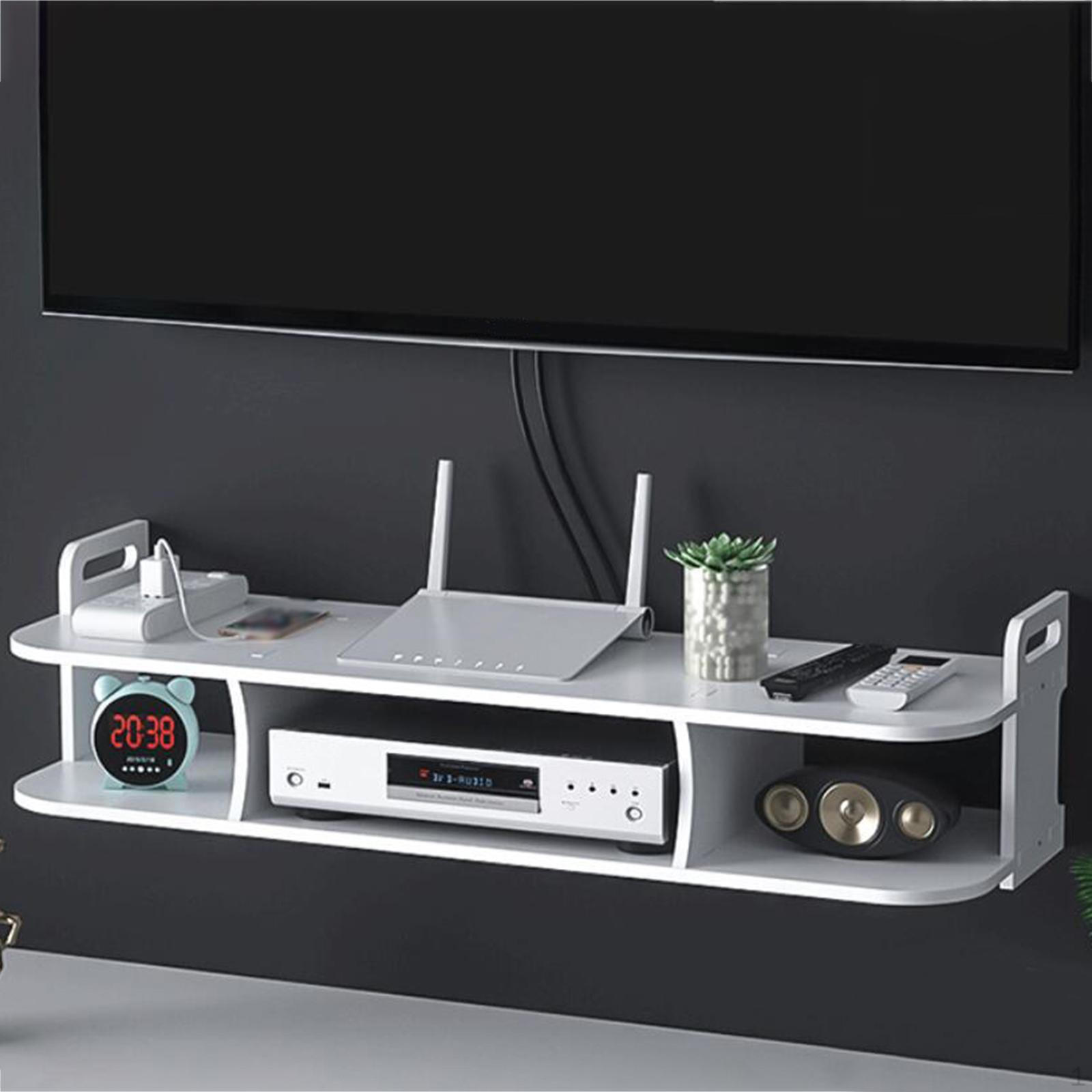 

Коробка для хранения маршрутизатора, органайзер, стойка, многофункциональная настенная полка, подставка для офиса 60cmx19cmx15cm