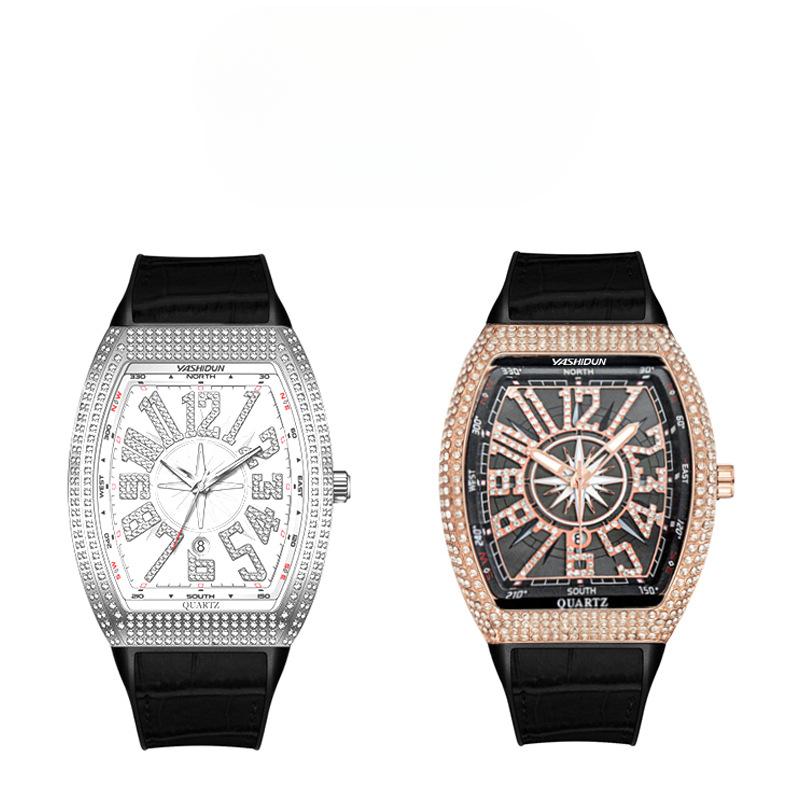 Watch Men's Watch Quartz Watch Men's Watch Large Dial Watch Men's High-end