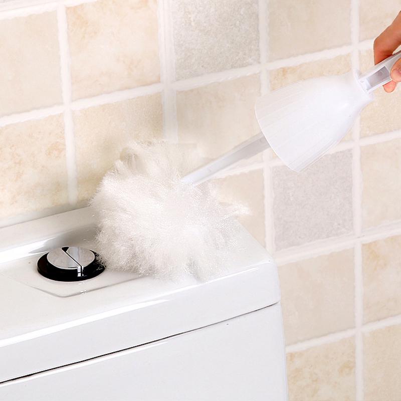 Multifunctional Soft Swab Toilet Brush Mop