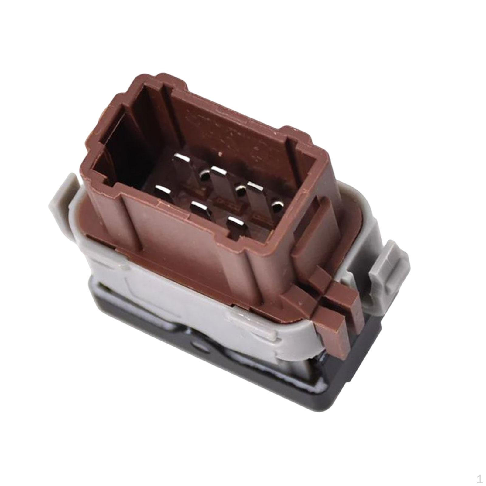 Heat Button Switch Control, Easy to Install, Practical Replaces Accessory Parts 6Pin