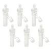 6Pcs Breast Milk Colostrum Collection Tube for Mom, Reusable 5ml Baby Feeding Artifact Newborns Silicone Dropper