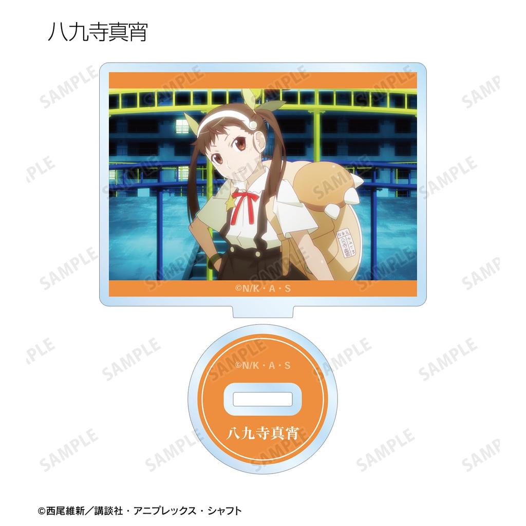 Monogatari Series Off & Monster Season Trading Scene Acrylic Stands Box of 8