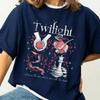 2026 Twilight Inspired Shirt Book Cover Aesthetic TShirt Twilight Saga Fan Gift Vampires Wolves Romance Unisex Shirt
