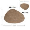 Special-shaped leather placemat household heat insulation mat waterproof and oil-proof dining table mat Nordic anti-scalding western dining mat