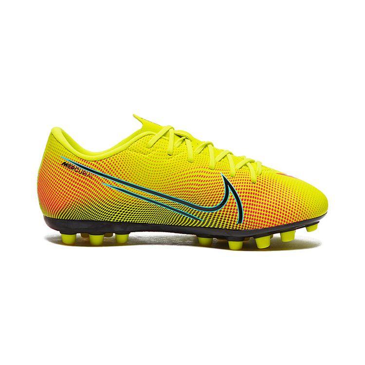 Nike Mercurial Vapor 13 Academy MDS AG Comfortable Non-Slip Shock Absorption Support Low-Top Kids Soccer Shoes Kids Soccer Shoes Yellow CK0130-703