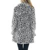 Women's Winter Thickened Double-sided Velvet Stand Collar Loose Leopard Print Plush Zipper Jacket