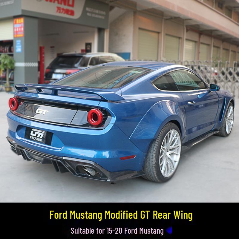 15-23 Ford Mustang GT Trunk Spoiler: ABS Tail Wing