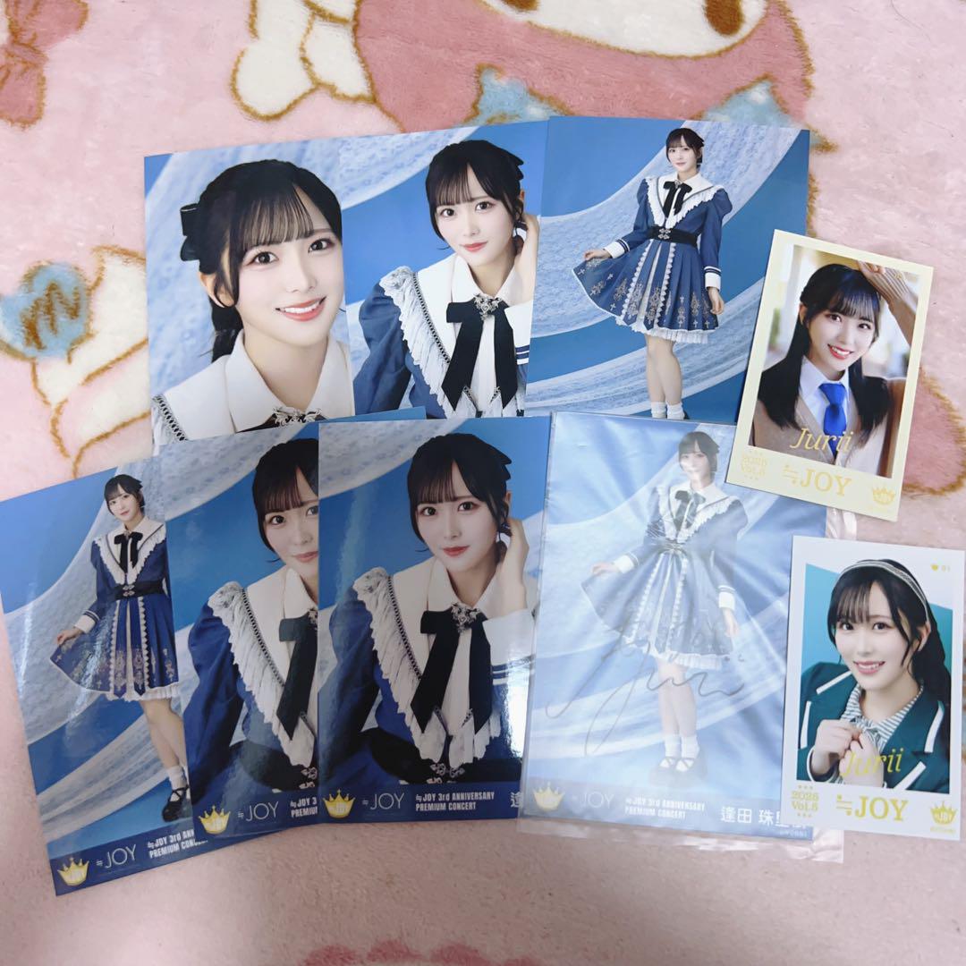 

[USED] Autographed Aida Jurii 3rd Anniversary Mini Photo