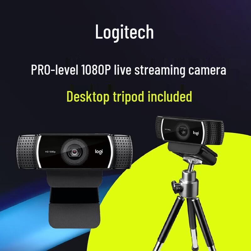 Logitech C922 1080P HD Streaming Webcam