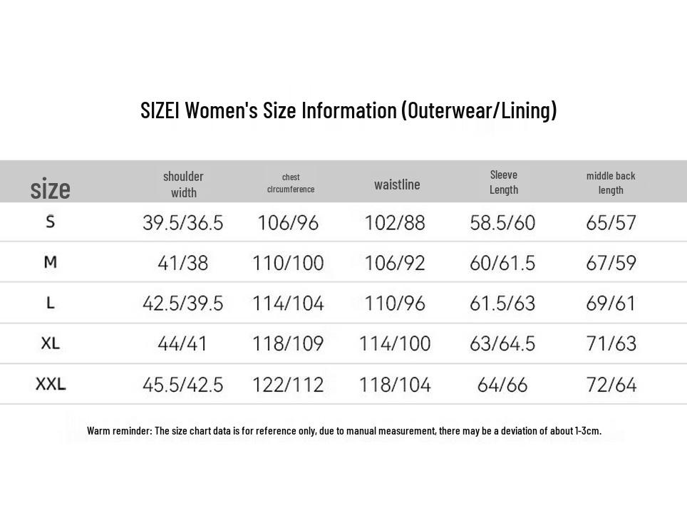 Tuluozhe Women's 3-in-1 Outdoor Jacket GHW307227L-RK23