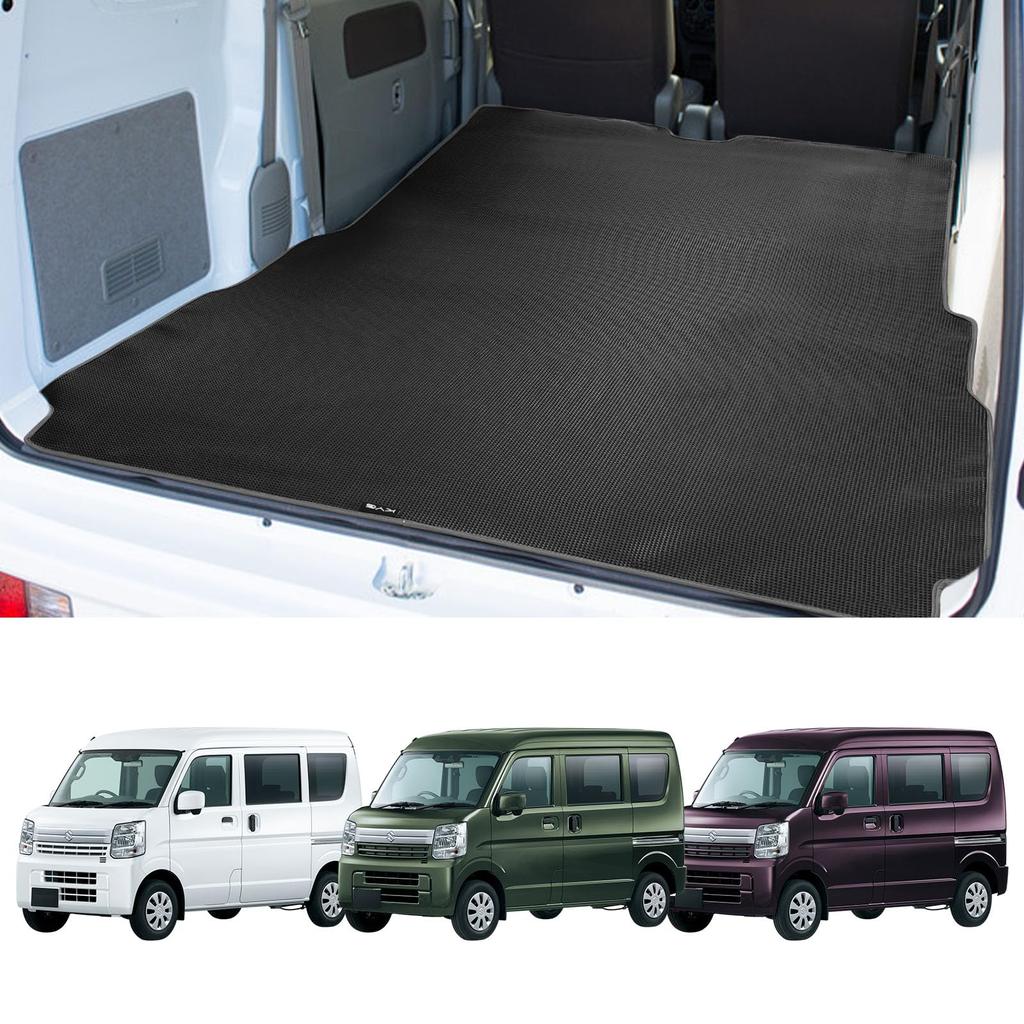 KYG Luggage Mat for Every Van Trunk and for Cargo Black DA17V, One-Piece Mat, Anti-Slip, Anti-Scratch, Waterproof, Stain-Resistant, Non-Slip Loading,