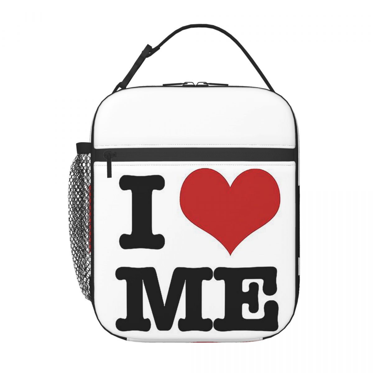 Sac à lunch isotherme I Love Me pour femmes enfants Boîtes alimentaires portables Boîte à lunch thermique Sac fourre-tout One Size