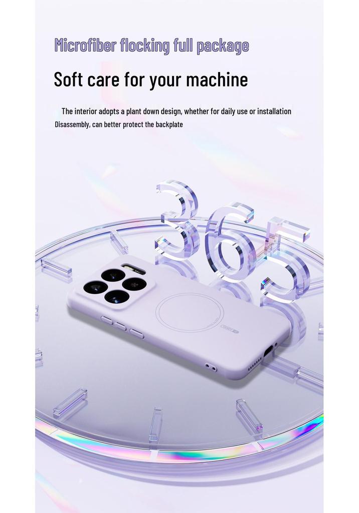 Xiaomi MI 15/15S Pro Magnetic Liquid Silicone Phone Case