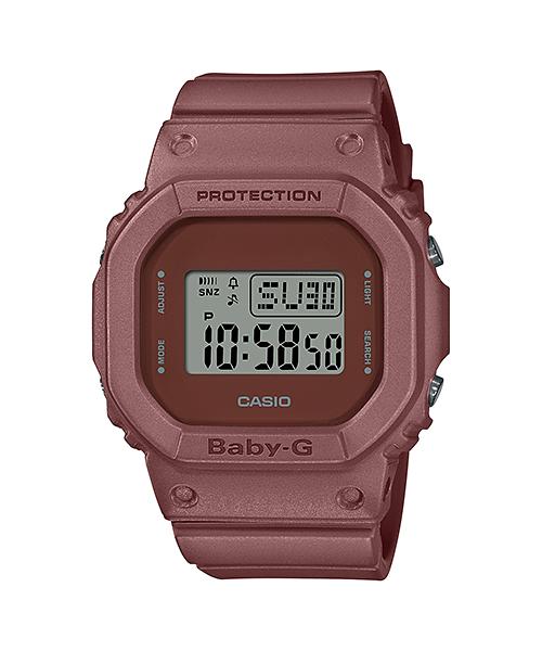 

Casio G-SHOCK Men s Resin 200M Water Resistant Shock Resistant Alarm Quartz Watch BGD-560ET-5 коричневый