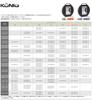 KONIG CL Magic Metal Tire Easy To Install No Retightening Chains, & Required, CLM-104
