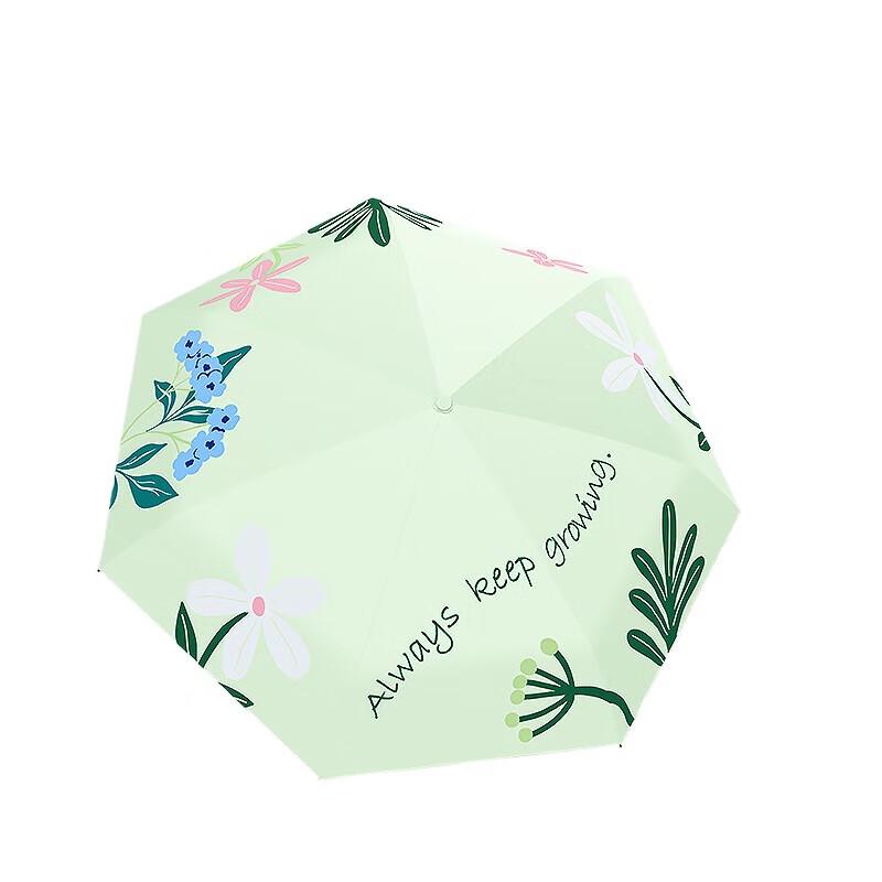 Paradise Compact Floral UV Umbrella