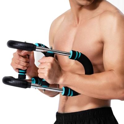 Twister Kol Antrenörü Ayarlanabilir Direnç Erkekler Göğüs Egzersizi Ekipmanı Üst Vücut Ön Kol Güçlendirici Taşınabilir Power Twister Bar Fitness Ekipmanı