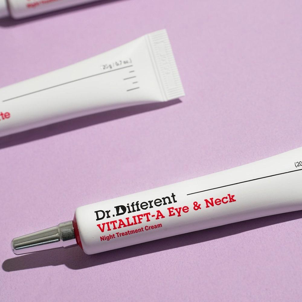 DR.DIFFERENT VITALIFT-A Eye & Neck Night Cream 20g