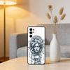 Medusa G-Mythology Phone Case Black Silicone Soft For Samsung S25,S24,S21,S22,S23,S30,Ultra,S20,Plus,Fe,Lite