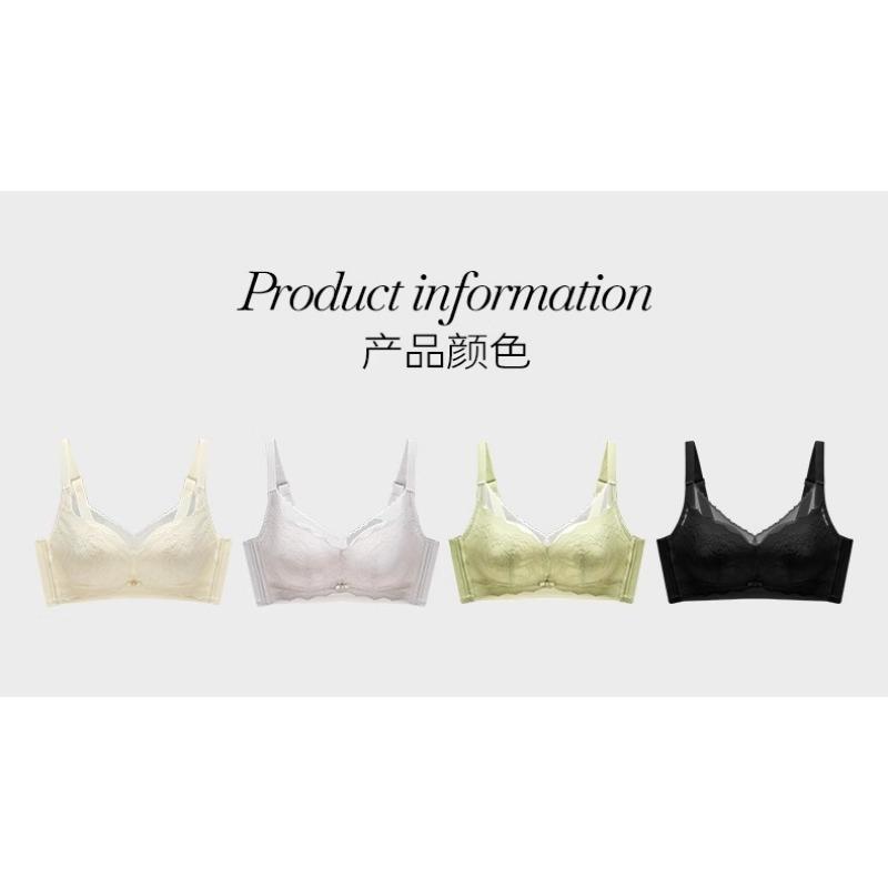 Comfortable Breathable Wirefree Minimizer Shaping Bra For Women Large Bust