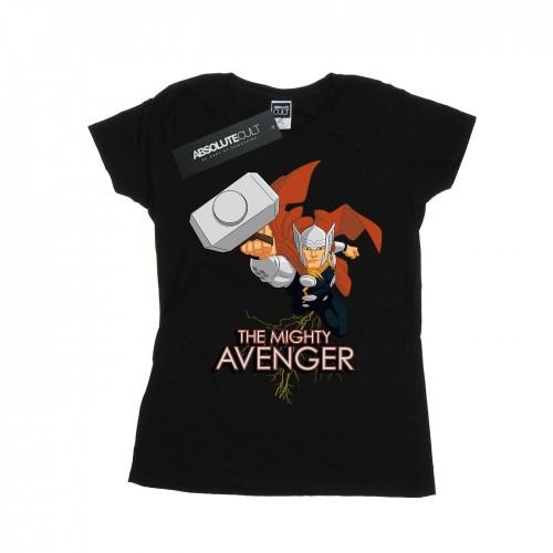 

Marvel Womens/Ladies Thor The Mighty Avenger Cotton T-Shirt білий