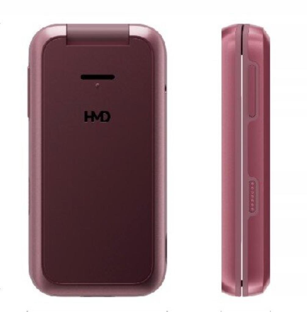 Nokia 2660 Flip 64 Mb / 128 Mb 4G (Lte) Pink Mobile Phone 1 Pc