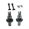 2x RC Front and Rear Metal Differential Spare Parts Durable Strong Accessory for 1/28 284161 284010